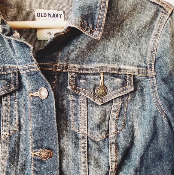 Old Navy jean jacket size SP - Picture 3 of 4
